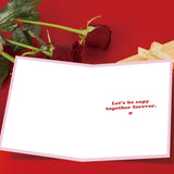Valentines Day Card For Husband, Wife, Boyfriend Or Girlfriend – Cute Capybara Valentine Gift For Him Or Her