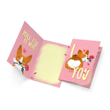 Valentine'S Day Card Corgi Love, Made In America, Eco-Friendly, Thick Card Stock With Premium Envelope 5In X 7.75In, Packaged In Protective Mailer