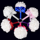 Wedding Bouquets For Bride, Wedding Bouquet Bridesmaid?Bridesmaid Holding Flowers For Wedding Decoration (White+White)