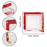 4Pcs Merry Christmas Balloon Boxes Party Decorations - Perfect For Christmas New Year Holiday Fun Quick Party Decorations Gift Sign.