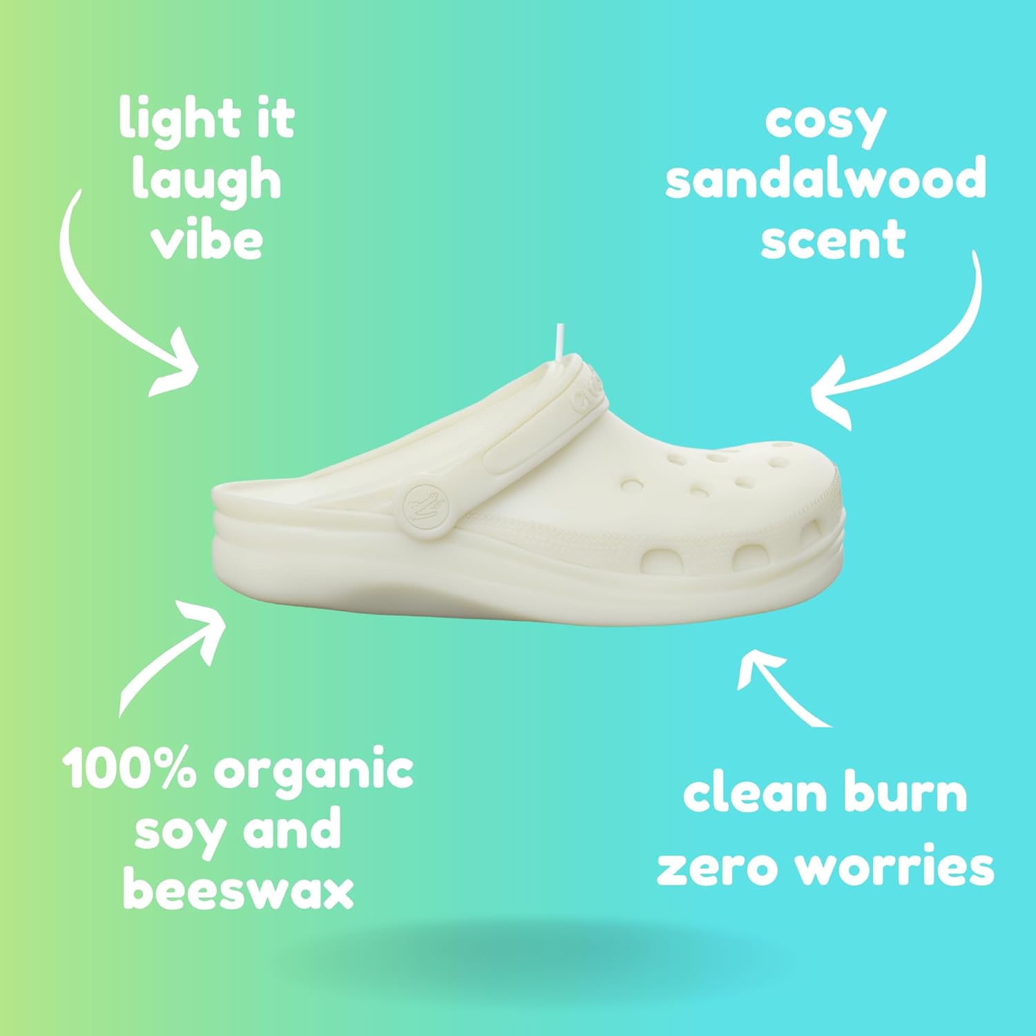 Croc Candle With Giftbox - - Girlfriend Birthday Gifts For Women - White Elephant Gift For Friends - Cool Gifts For Women - Cute Candles For Teen Girls - Cool Candles - Unique Gift