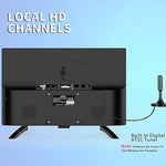 19" FHD LED TV, 1080p, Dual Tuners, HDMI, USB, 12V, Dual Speakers for RV/Boat