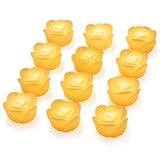 Floating Candle Flicker Wax Led Floating Candles Flameless Batteries Power Tea Lights Water Activated For Wedding Home Party Centerpiece Vases Bath Outdoor Pool Pond Decor (12 Pack, Warm White-Rose)