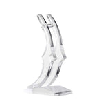 Long Stem 24K Gold Rose Flower Stand Shelf (Moon Stand)