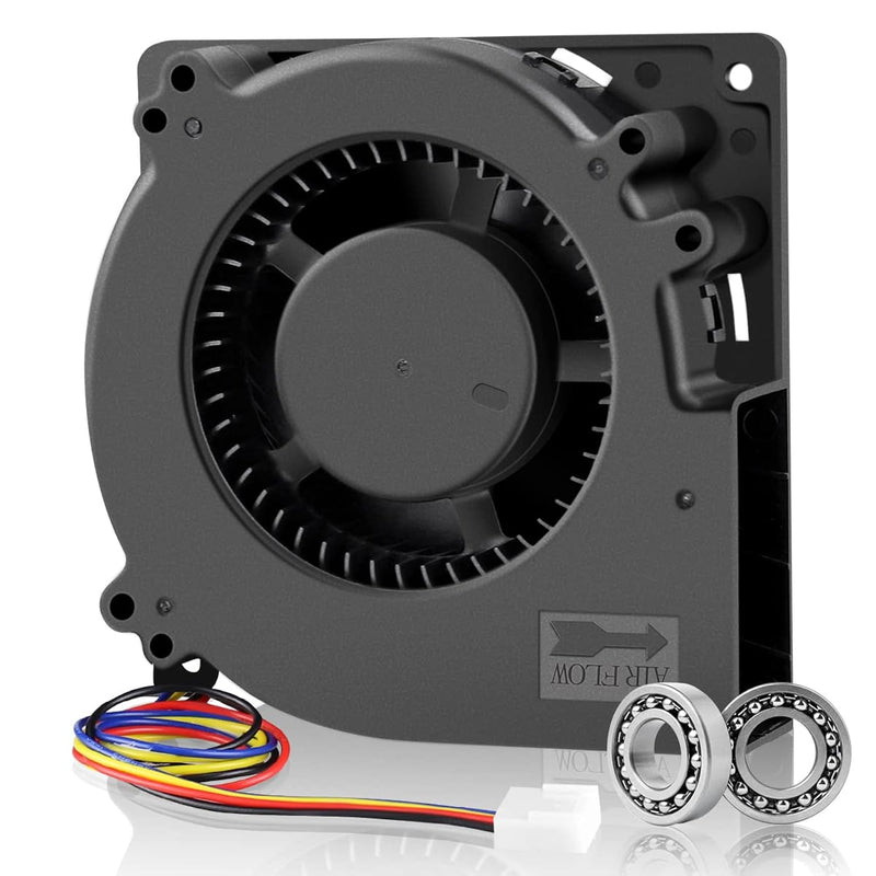 120Mm X 32Mm Dual Ball Dc Blower Centrifugal Fan 12V 4Pin Pwm Big Airflow For