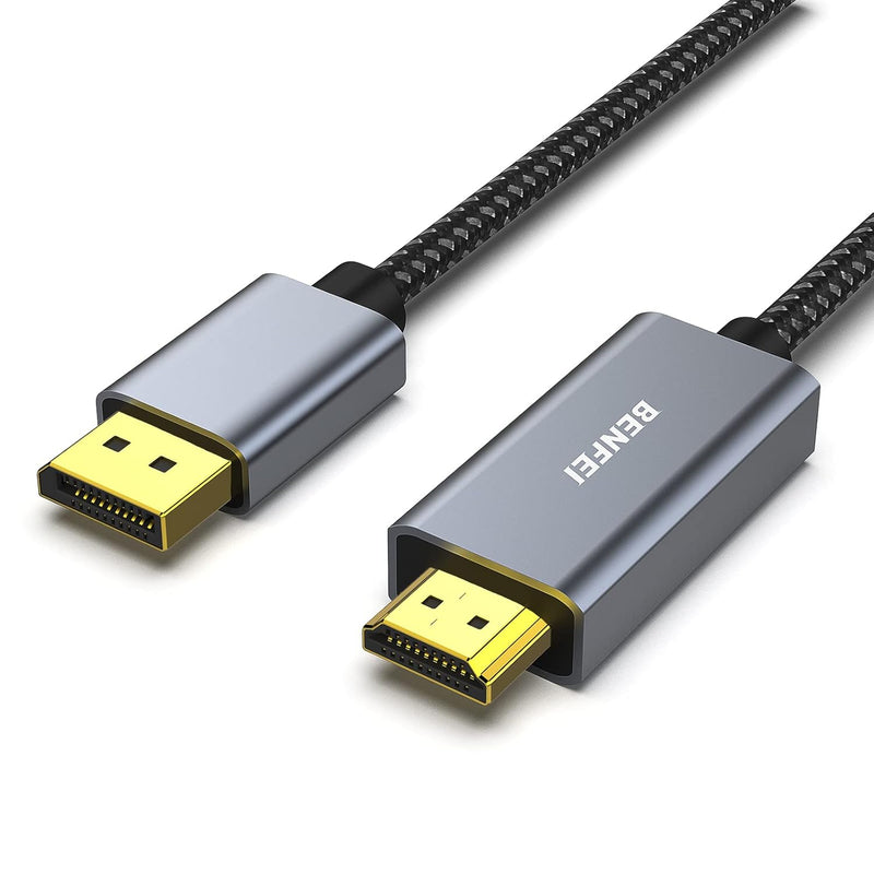 BENFEI DisplayPort to HDMI, DisplayPort (DP) to HDMI 10 Feet Cable Compatible