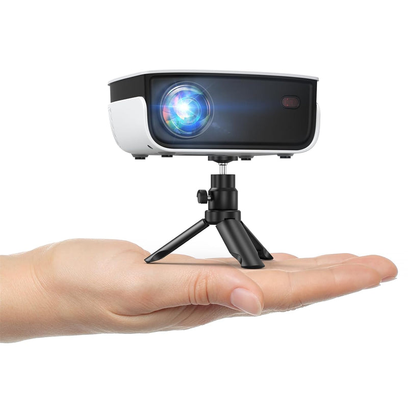 Outdoor Projector, Mini Projector For Home Theater, 1080P And 240" Supported M