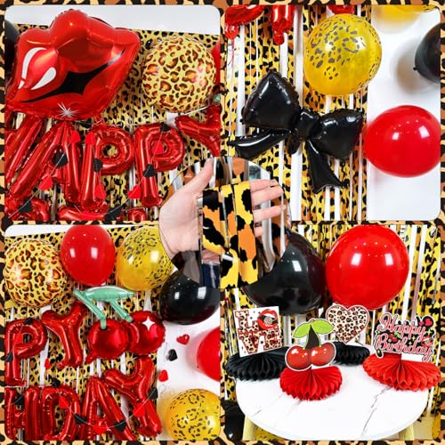 Cheetah Print Birthday Decorations Leopard Party Decorations