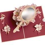 Mother'S Day Pop-Up Card For Her - 3D Greeting Cards For Mom, Wife, Women - Reflection Of Love And Support Mirror - 5" X 7" Card - Blank Notecard & Envelope Included