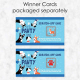 Big Dot of Happiness Pa Like a Puppy - Dog Baby Shower or Birthday Party Game Scratch Off Cards - 22 Count