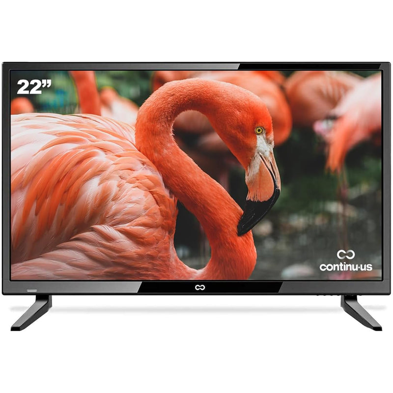 22" 1080p LED TV, Non-Smart, HDMI, USB, VGA, Headphone, 2024 Model