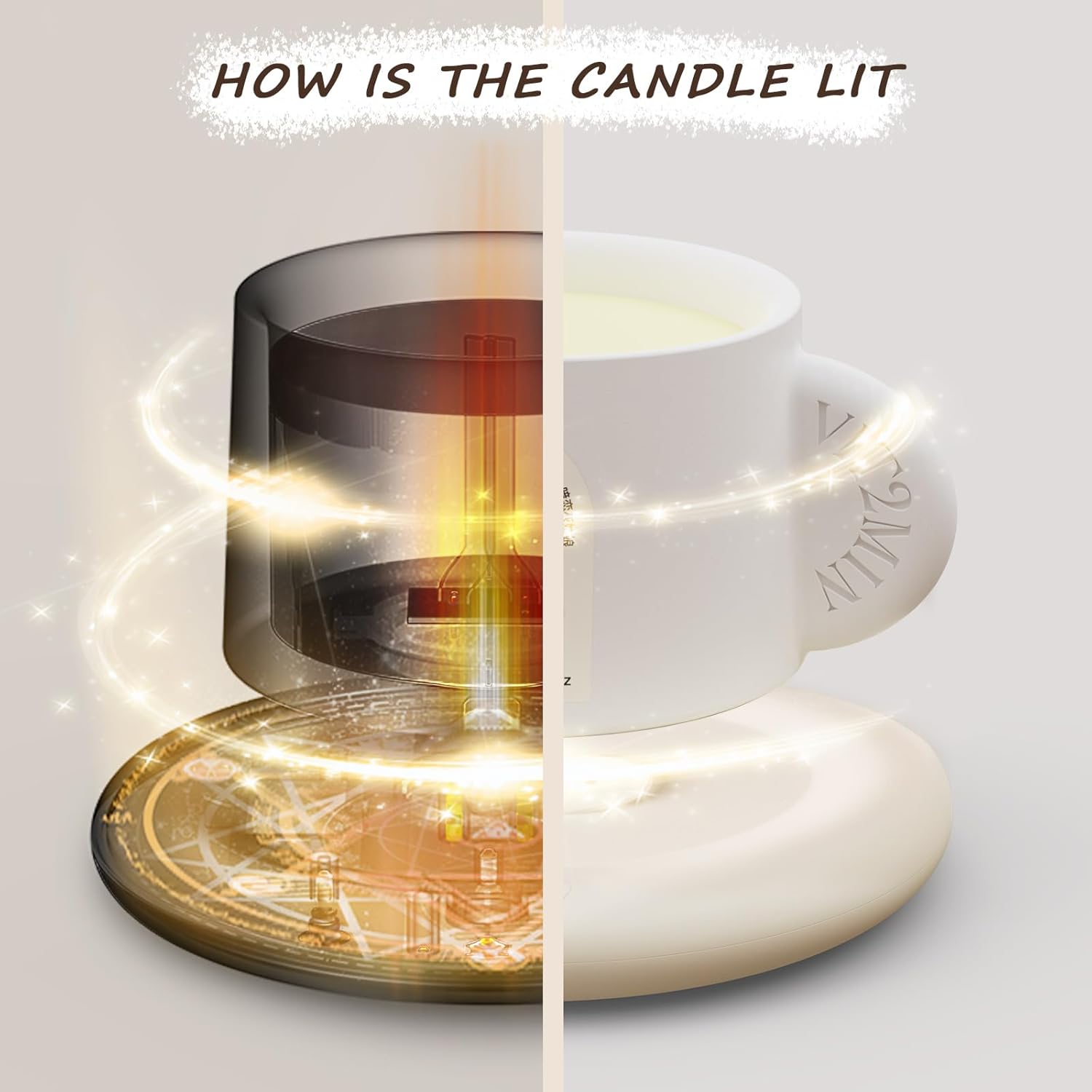 Scented Candle Christmas Scented Candles Luxury Scented Soy Jar Candles Electronic Lignition Candle For Home Scented Long Burning Time?Candle Gifts For Valentine Friendship Mom'S Birthday