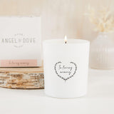 'In Loving Memory' Soy Wax Remembrance Candle - Sympathy Gift, Memorial To Light In Memory Of A Loved One