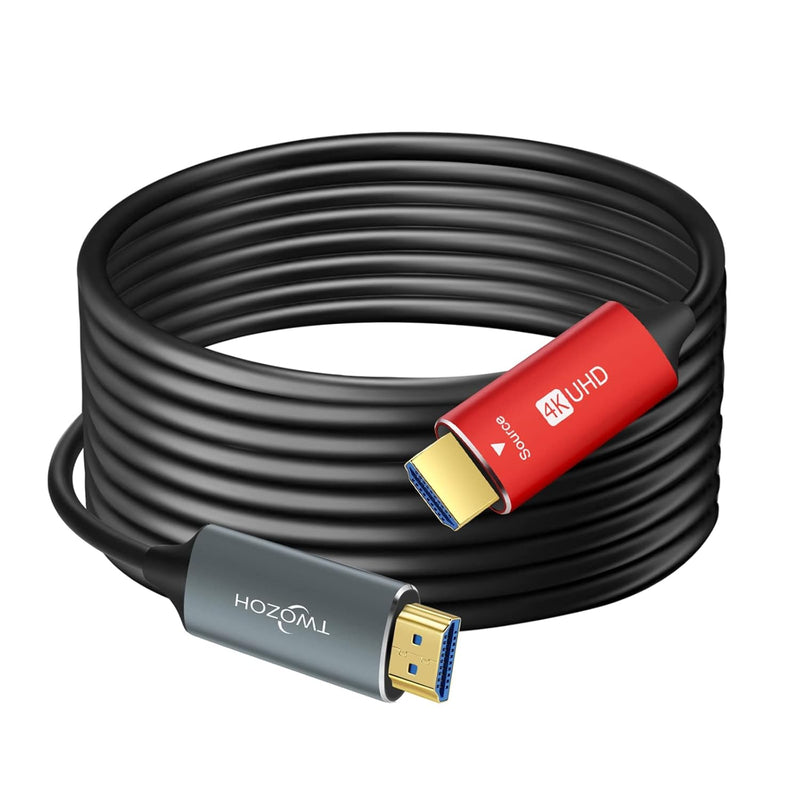 Hdmi Fiber Optic Cable 100Ft, Long 4K Fiber Hdmi Cord Supports 4K@60Hz/18Gbps