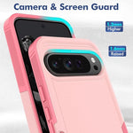 Pixel 9 Pro XL 6.5” Shockproof Durable Protective Case - Pink