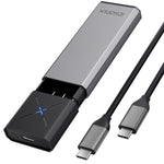 Idsonix M.2 Nvme Pcie Ssd Enclosure Adapter[Tool Free][Aluminum], Nvme To Usb