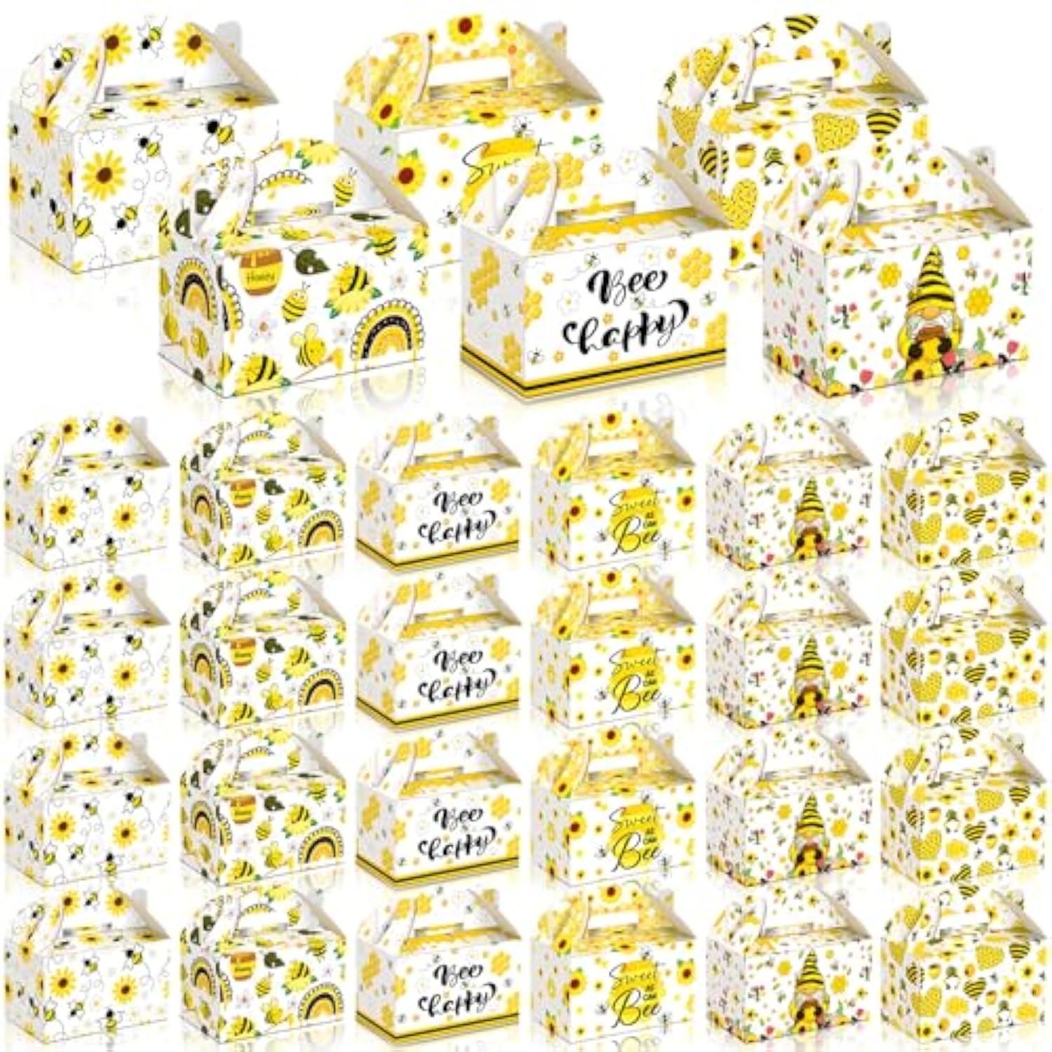 24 Pcs Father's Day Gift Boxes Blue Goodie Candy Party Supplies