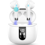 Wireless Earbuds V5.3 Bluetooth Headphones 56H Playtime Bluetooth Earbuds With