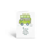 Stonehouse Collection St. Patricks' Day Card Set - 12 St Patty Day Cards & Envelopes (Snakes)