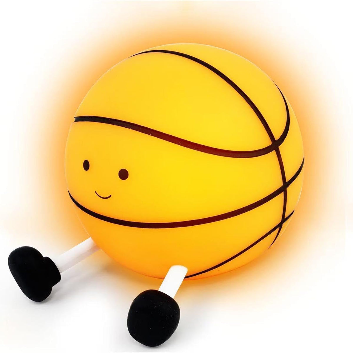 Sport Fans Basketball Lamp, Led Sports Light Rechargeable For Boys Room Bedroom Decor, Light Up Basketball Decoration Christmas Gift Ideas For Girls Children Teens Kids 8-12 Boys