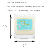 Happiness Lotion Candle | Gardenia, Pineapple & Coconut Water | Luxury Soy Candle | Aromatherapy Massage Candle | Ultra Moisturing Body Butter | Hand Poured In Usa | 9 Oz. |
