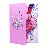 Greeting Cards With Envelopes, Pop-Up Style,Butterfly Card For Mother'S Day Valentines Day Birthday Thinking Of You Card For Wife,Girlfriend (Cute Butterflies)