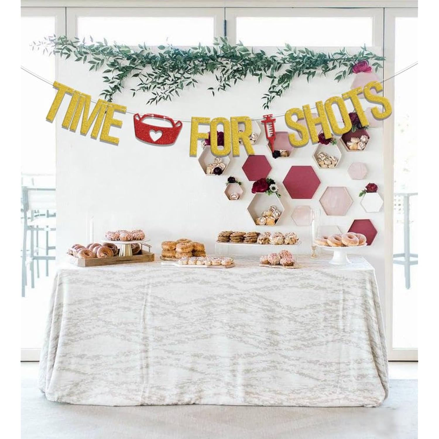 Time For Shots Banner,Nurses Call The Shots Banner,Nurse Graduation Party Decorations,Congrats Future Nurse Party Decor,I Will Stab You,2025 Nursing School Survivor Graduation Party Supplies Gold Red