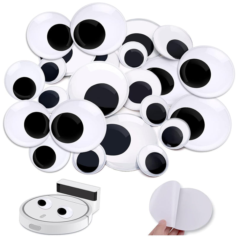 16 Pcs Googly Eyes Self Adhesive, 2 Inch 3 Inch 4 Inch Sticky Large Googly Eye