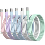 6 Pack Apple MFi Certified Lightning Cable 3FT 6FT 10FT iPhone Fast Charging Cord for iPhone iPad AirPods