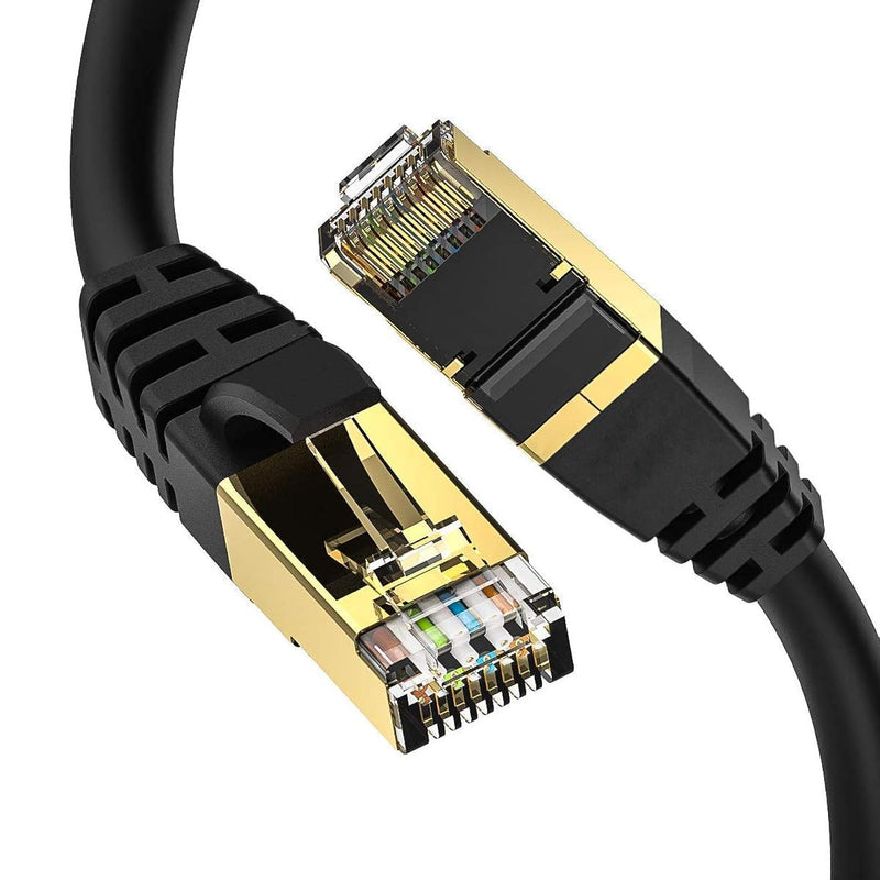 Cat8 Ethernet Cable, Outdoor &Indoor, 150Ft Heavy Duty High Speed 26Awg Cat8 L