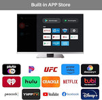 22" 12/24V 1080p Android Smart TV, WiFi, Bluetooth, for RV/Truck/Boat, 2023