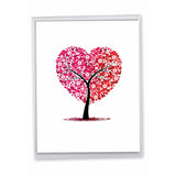 , Jumbo Valentine'S Day Card (8.5 X 11 Inch) - Vday Greeting Card For Valentines - Love Trees J3185Avdg