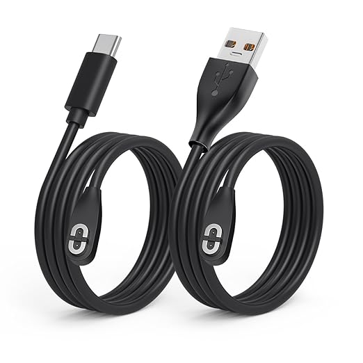 2 Pack USB & USB C Magnetic Charger Cable for Shokz OpenRun Pro Aeropex OpenComm Headphones