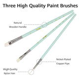 Himi Gouache Paint Set, 24 Colors X 30Ml/1Oz With Brushes & Palette, Jelly Cup Design, Non-Toxic, Perfect For Beginners, Students, Artists(Green)