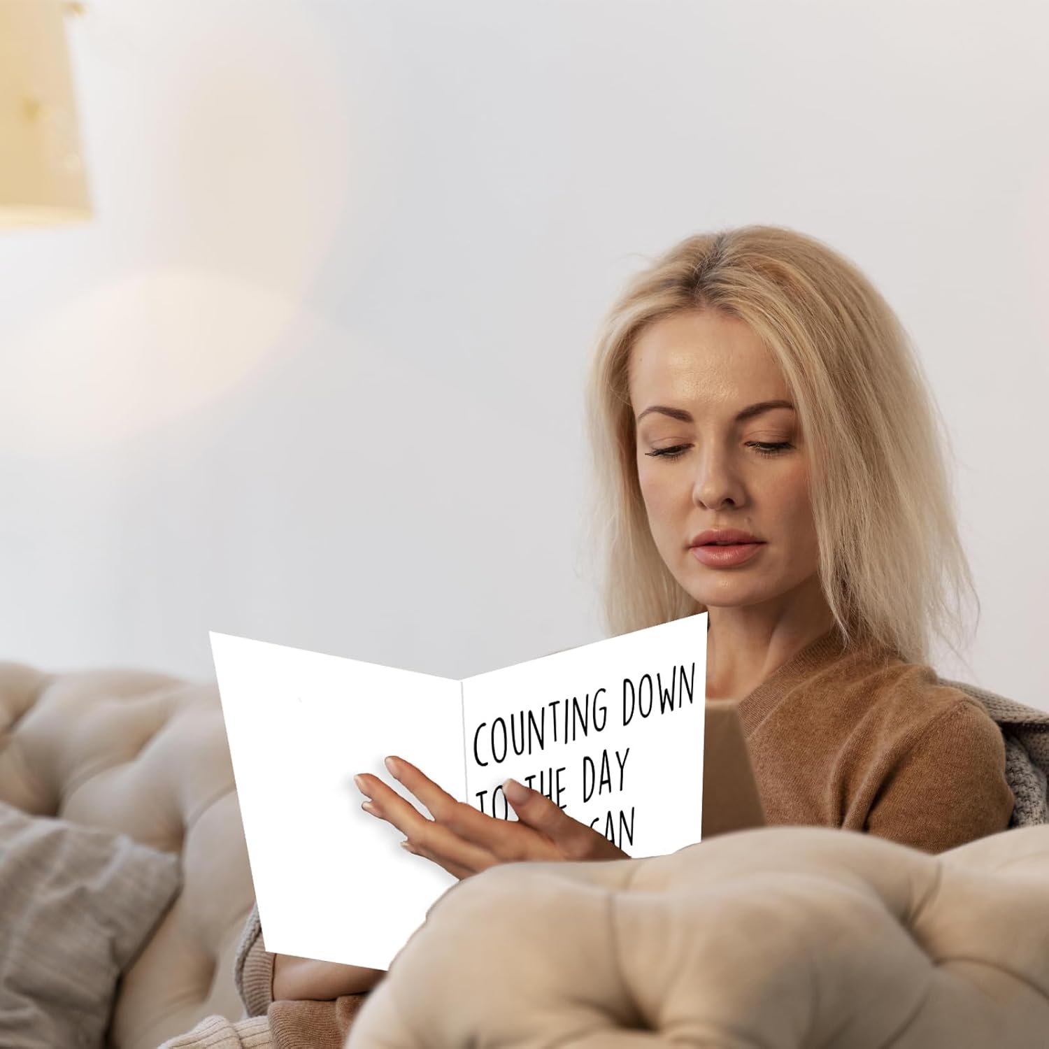 Happy Love Card For Fiance Fiancee, Sweet Long Distance Relationship Gifts For Him Her, Funny Anniversary Card For Boyfriend Girlfriend, Unique Miss You Gift Idea For Husband Wife