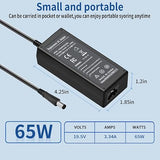 Dell 65W 7.4mm Big Tip Laptop Charger AC Power Adapter for LA65NS2-01
