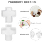 Cross Box Silicone Resin Molds, Cross Box Decor Elastic Silicone Molds Ornament Storage, Epoxy For Crafts Diy Making Decorations Placement Storage