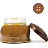 A Cheerful Giver - Vanilla Bourbon - 22oz Mama Scented Candle Jar with Lid - Keepers of The Light - 125 Hours of Burn Time, Gift Candle, Brown