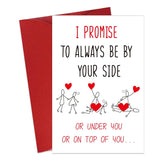 Funny Valentine'S Day Cards For Boyfriend Girlfriend Naughty Love Cards For Him Her Anniversary Birthday Card For Husband Wife Valentine'S Gifts For Him Her