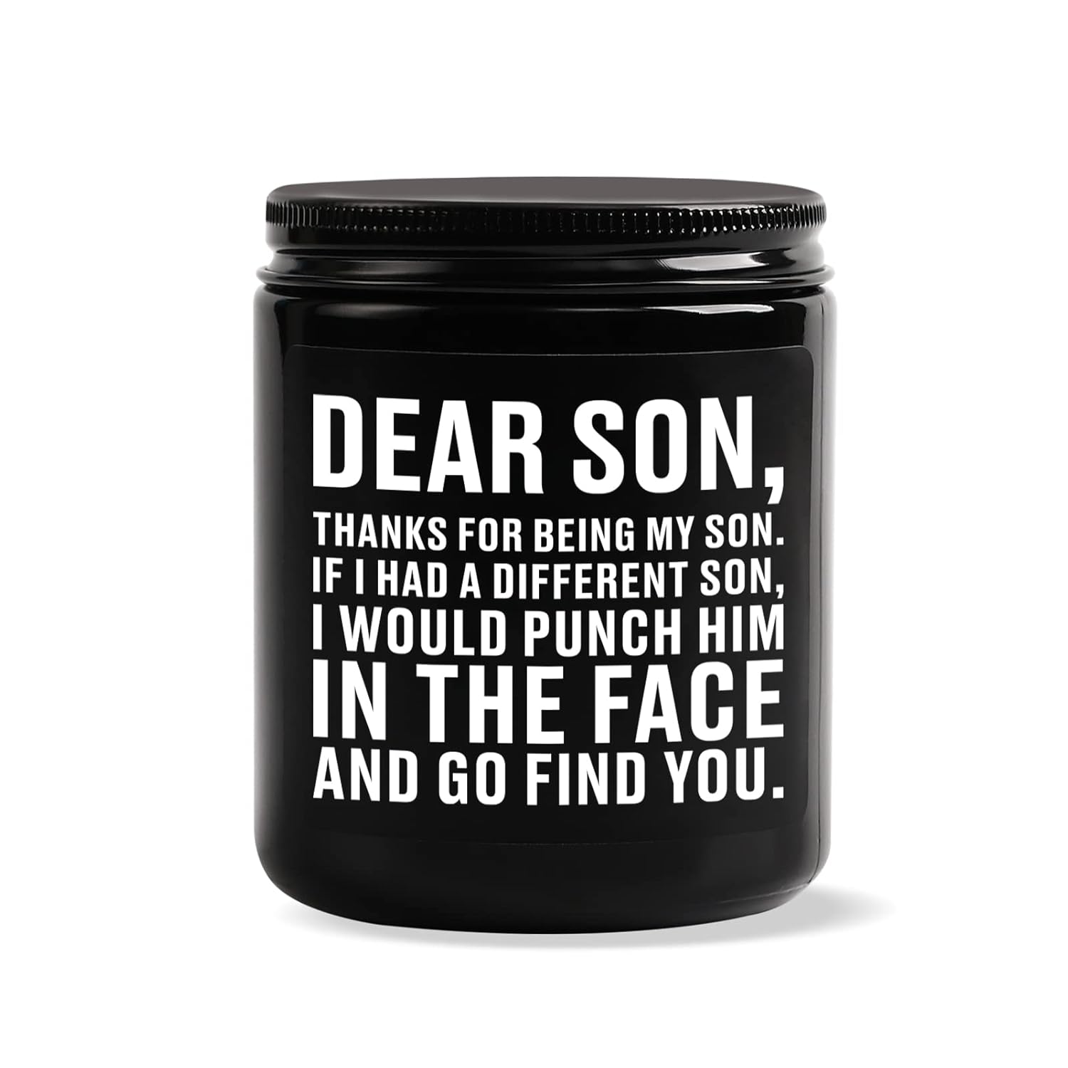 Son Gifts From Mom Dad, Birthday Gifts Ideas For Son Adult, Cool Fathers Christmas Valentines Graduation Wedding Gift For Sons - Sandalwood Scented Candles For Men