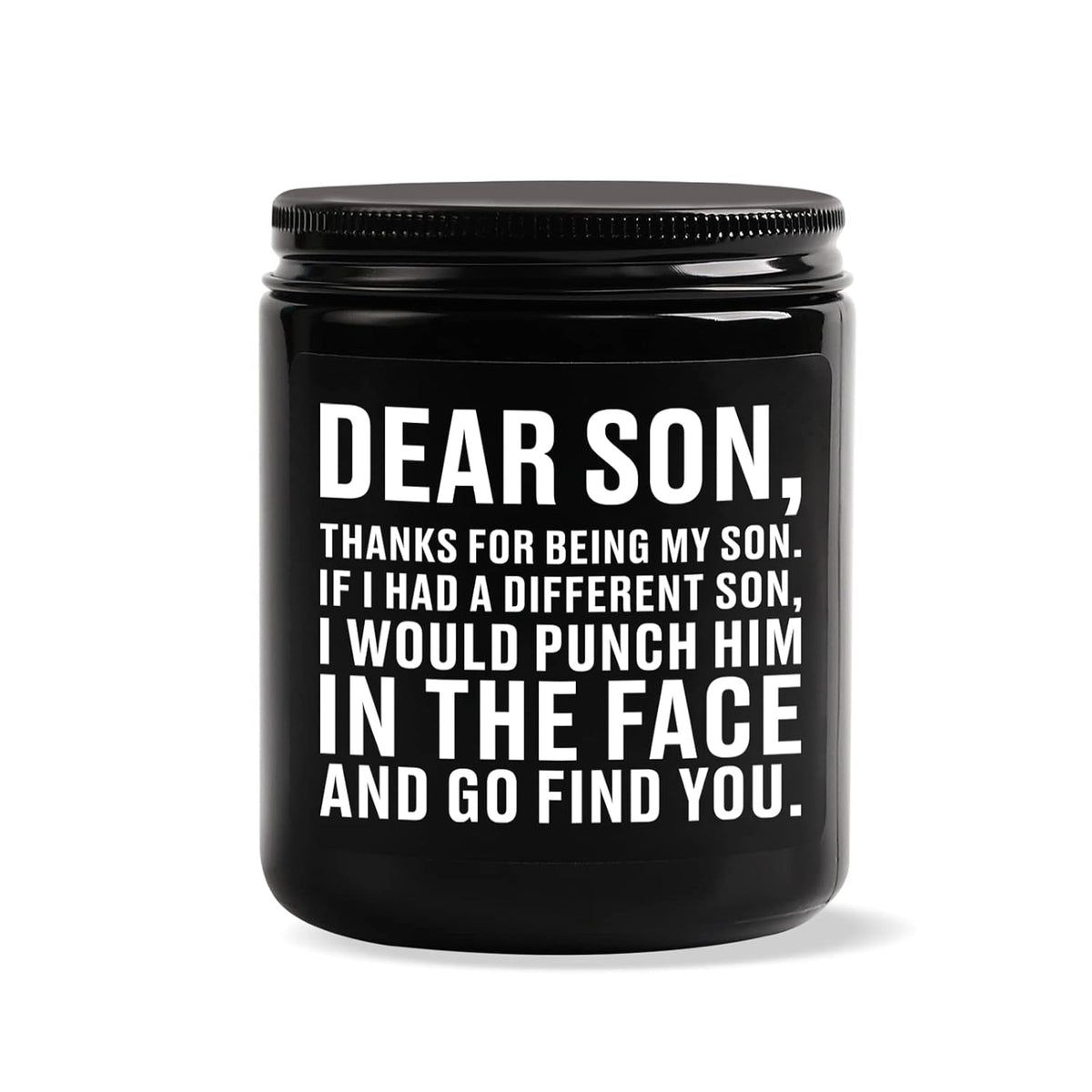 Son Gifts From Mom Dad, Birthday Gifts Ideas For Son Adult, Cool Fathers Christmas Valentines Graduation Wedding Gift For Sons - Sandalwood Scented Candles For Men