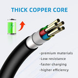 10FT USB C Charger Cable for Kindle Fire HD 8 10 Paperwhite Scribe Tablets
