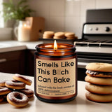 Candle, Gifts For Bakers, Baking Gifts For Women, Men - Funny Valentines Bake Present For Baking Lovers, Bread Bakers, Pastry Chef - Sourdough, Birthday Ideas For Friend, Culinary Student, Woman