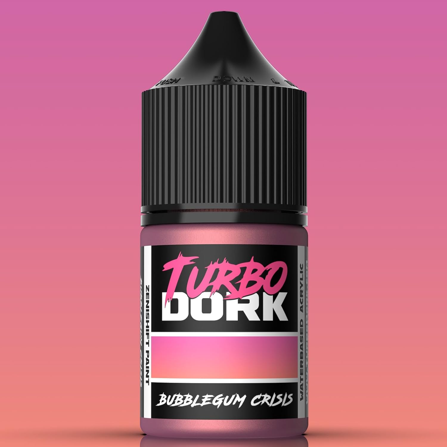Bubblegum Crisis Zenishift Acrylic Paint 22Ml Bottle - Water-Based Non-Toxic Metallic Color Shifting Paint