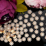 30Pcs Rhinestone Pearl Button Accessories Jewelry Decoration Embellish