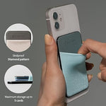 MagSafe Wallet, Stretchy Fabric Magnetic Card Holder for iPhone 15/14/13/12