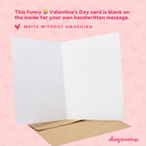 Funny Valentines Day Card For Him Her - Naughty Card - Hilarious Anniversary Card For Husband - Inappropriate Valentine'S Day Card For Men Women - 'Until You Suffocate Me' Card