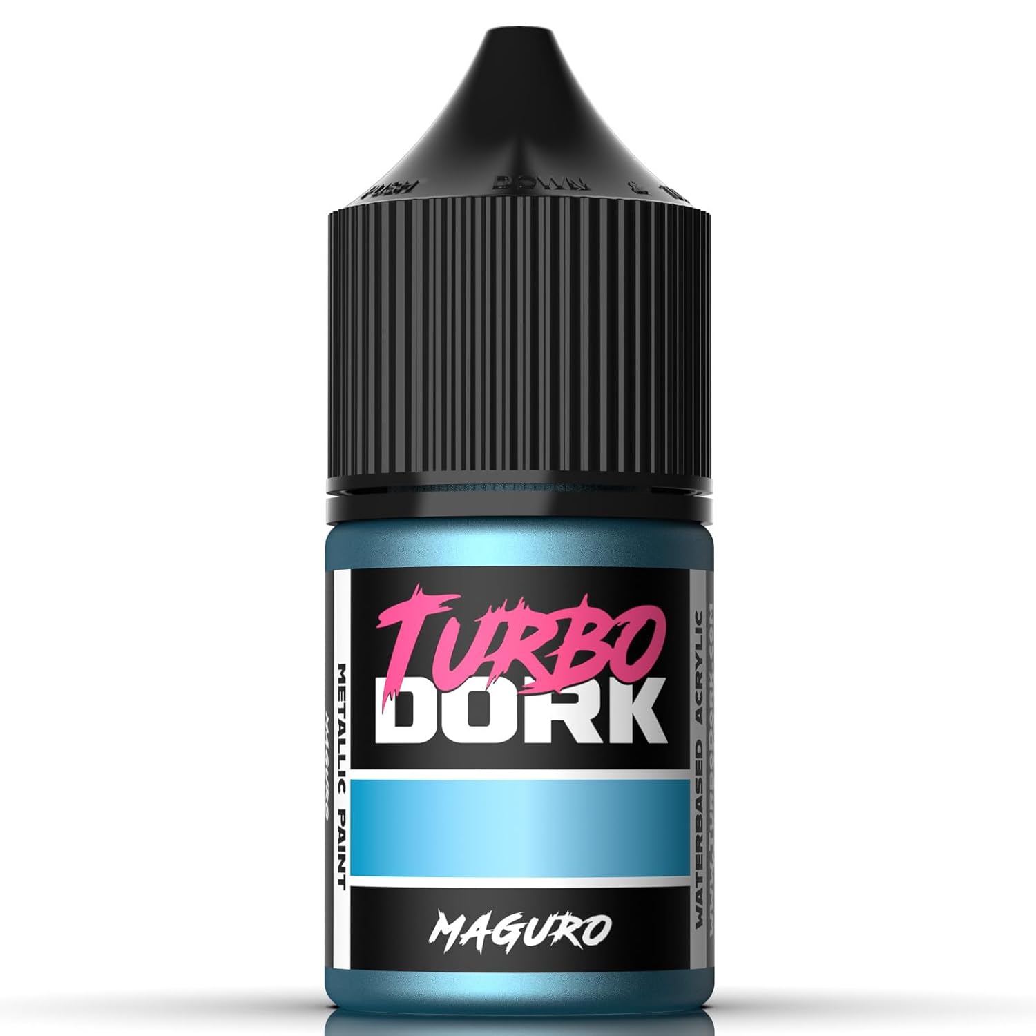 Maguro Metallic Acrylic Paint 22Ml Bottle - Water-Based Non-Toxic Metallic Finish Paint