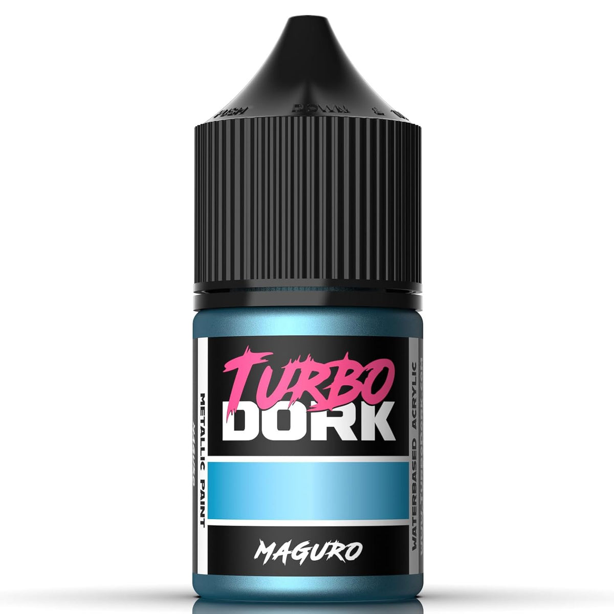 Maguro Metallic Acrylic Paint 22Ml Bottle - Water-Based Non-Toxic Metallic Finish Paint
