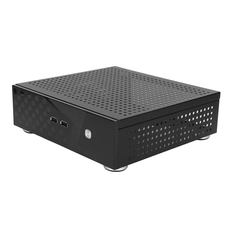 Desktop Computer Case,Aluminum Alloy Good Heat Dissipation Mini Htpc Case Itx